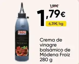 FROIZ FROIZ Crema de vinagre balsámico de Módena oferta