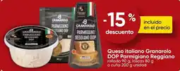 FROIZ Queso italiano Granarolo DOP Parmigiano Reggiano oferta
