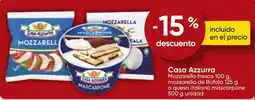FROIZ CASA AZZURRO fresca mozzarella de Búfala o queso italiano mascarpone oferta