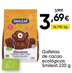 FROIZ SMILEAT Galletas de cacao ecológicas oferta