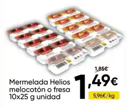 FROIZ Mermelada Helios melocotón o fresa oferta
