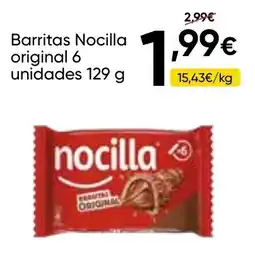 FROIZ NOCILLA Barritas original 6 unidades oferta