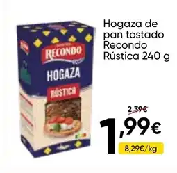 FROIZ RECONDO Hogaza de pan tostado Rústica oferta