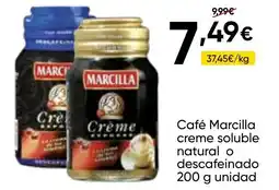 FROIZ MARCILLA Café creme soluble natural o descafeinado oferta