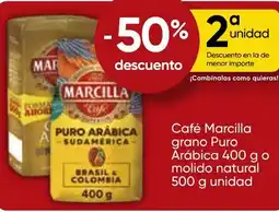 FROIZ MARCILLA Café grano Puro Arábica o molido natural oferta