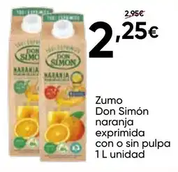 FROIZ DON SIMON Zumo naranja exprimida con o sin pulpa oferta