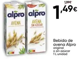 FROIZ ALPRO Bebida de avena original o sin azúcar oferta