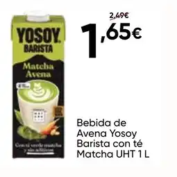 FROIZ YOSOY Bebida de Avena Barista con té Matcha UHT oferta
