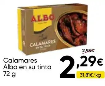 FROIZ ALBO Calamares en su tinta oferta