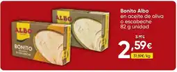 FROIZ ALBO Bonito en aceite de oliva o escabeche oferta