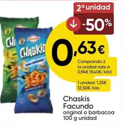 FROIZ FACUNDO Chaskis original o barbacoa oferta