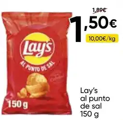 FROIZ LAY'S al punto de sal oferta
