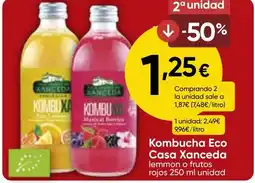 FROIZ Kombucha Eco Casa Xanceda lemmon o frutos rojos oferta