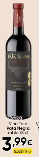 FROIZ PATA NEGRA Vino Toro roble oferta