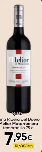 FROIZ MELIOR Vino Ribera del Duero Matarromera tempranillo oferta
