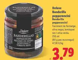 Lidl Deluxe - banderillas pepperoncini oferta