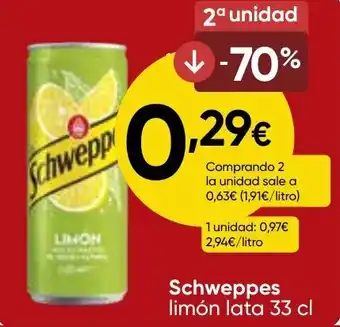 SCHWEPPES limón