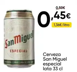 FROIZ SAN MIGUEL Cerveza especial oferta