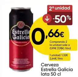 FROIZ ESTRELLA GALICIA Cerveza oferta
