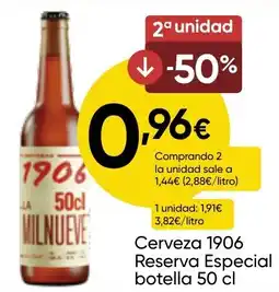 FROIZ 1906 Cerveza Reserva Especial oferta