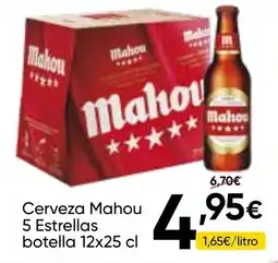 FROIZ MAHOU Cerveza 5 Estrellas oferta
