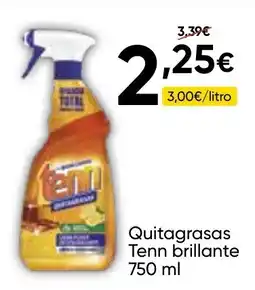 FROIZ TENN Quitagrasas brillante oferta