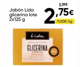 FROIZ LIDA Jabón glicerina lote oferta