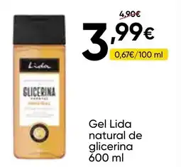 FROIZ LIDA Gel natural de glicerina oferta