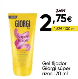FROIZ GIORGI Gel fijador súper rizos oferta