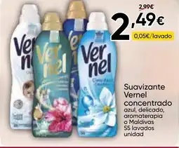 FROIZ VERNEL Suavizante concentrado azul, delicado, aromaterapia o Maldivas oferta