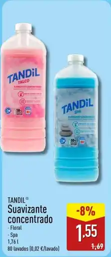 ALDI TANDI® Suavizante concentrado oferta