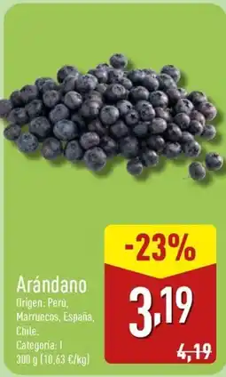 ALDI Arándano oferta