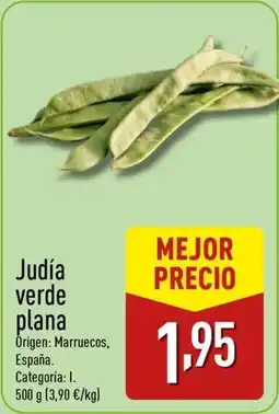 ALDI Judía verde plana oferta