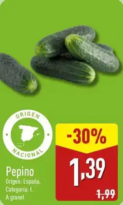 ALDI Pepino oferta