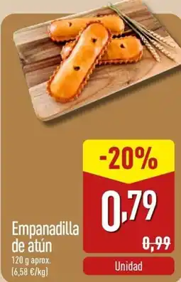 ALDI Empanadilla de atún oferta
