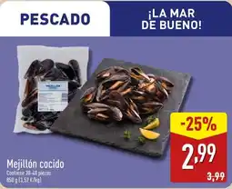 ALDI Mejillón cocido oferta