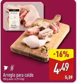 ALDI Arreglo para caldo oferta