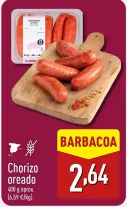 ALDI Chorizo oreado oferta