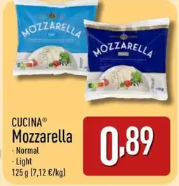 ALDI CUCINA Mozzarella oferta
