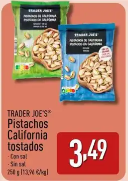 ALDI TRADER JOE'S Pistachos California tostados oferta