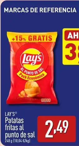ALDI LAY'S Patatas fritas al punto de sal oferta