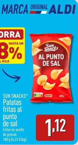 ALDI SUN SNACKS Patatas fritas al punto de sal oferta