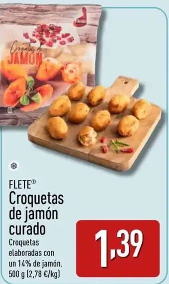 ALDI FLETE Croquetas de jamón curado oferta