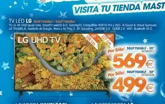 Master Cadena Tv led lg oferta