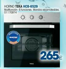 Master Cadena Horno teka oferta