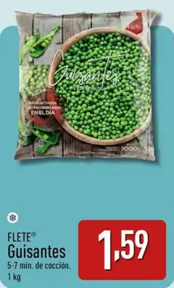 ALDI FLETE Guisantes oferta