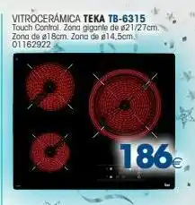 Master Cadena Vitrocerámica teka oferta