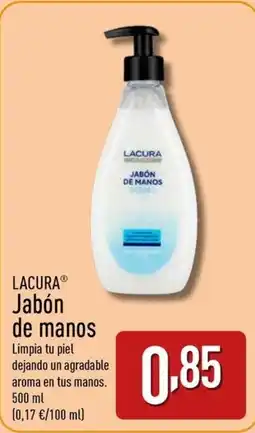 ALDI LACURA Jabón de manos oferta