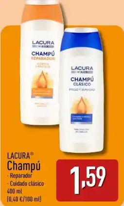 ALDI LACURA Champú oferta