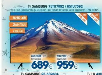 Master Cadena Televisores samsung oferta